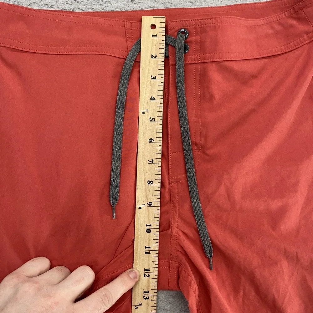 Prana Board Shorts Mens 30 Orange Quick Dry‎ Stretch Swim Trunks Beach Vacation